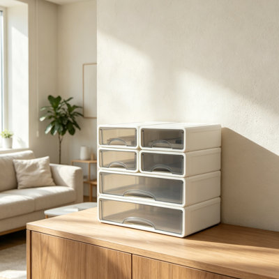 Loore Free Stackable Desktop Drawer Organizer