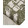 Braeleigh Geometric Machine Woven Polypropylene Indoor / Outdoor Area Rug in Green/Ivory