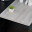 Table de salle à manger pliante polyvalente avec abattant - étagère de rangement à 2 niveaux - 6 roulettes pour faciliter le déplacement - table de cuisine pliante peu encombrante - gris Carlo-130623422-130623423