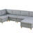 MODULAR SET - 6PC Dorris Fabric Sectional Sofa