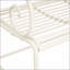 Banc de jardin Sunnydaze avec structure en fer durable et sièges confortables pour deux, parfait pour tout environnement extérieur.-128758859