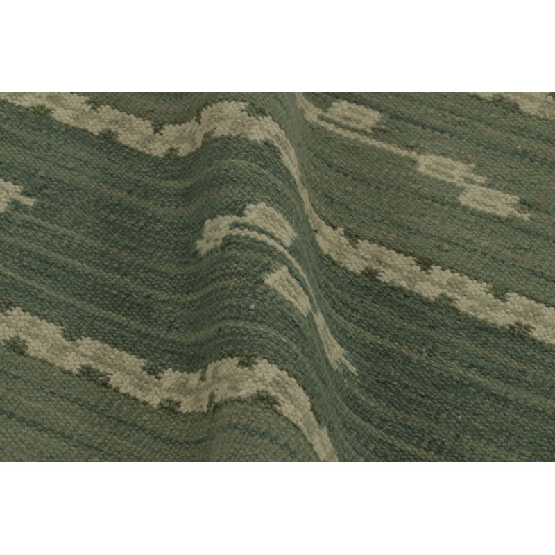 Scandinavin Wool Geometric Area Rug, Rectangle 12' x 15'