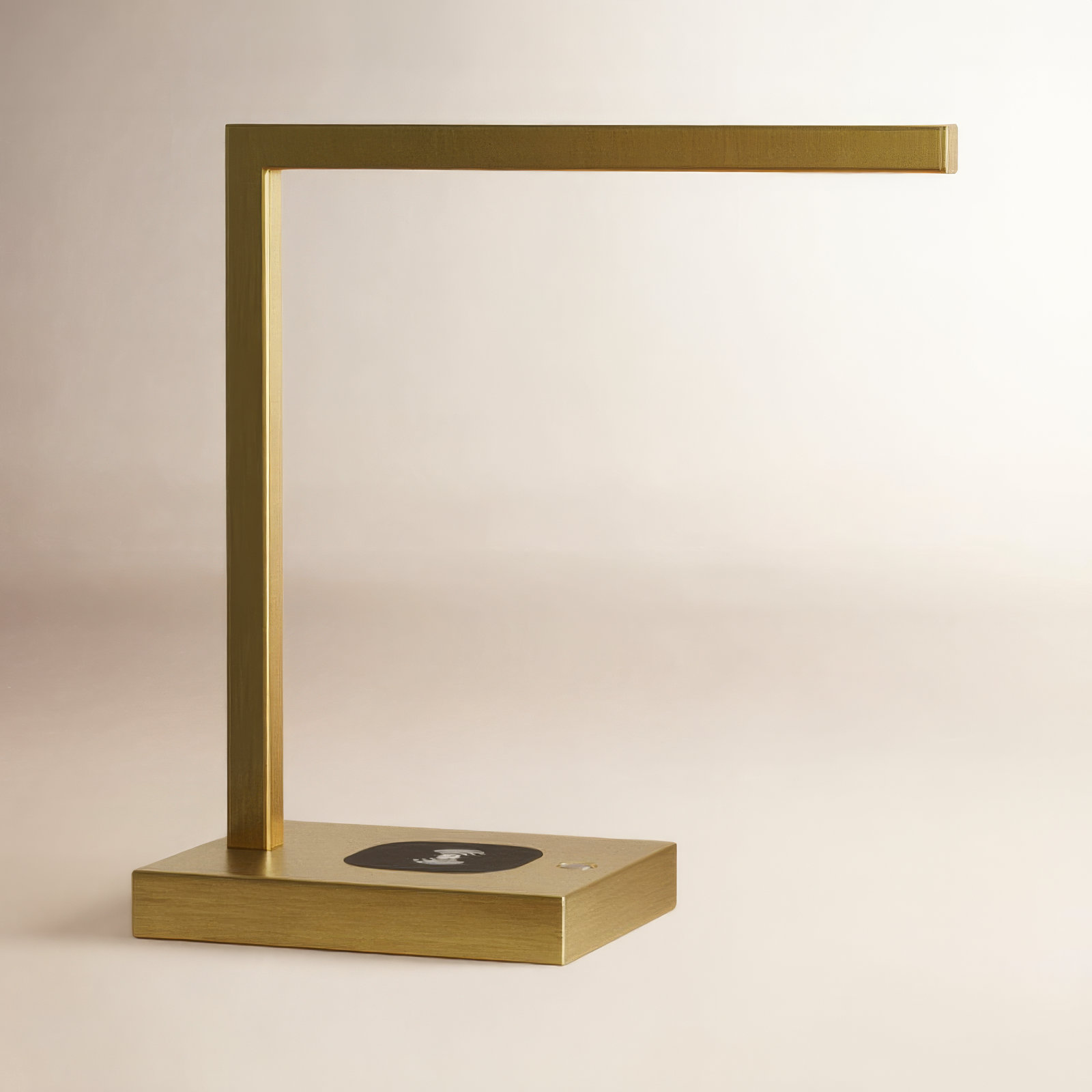 Capri Metal USB Desk Lamp, Gold
