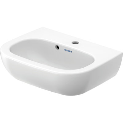 Lavabo de salle de bain en céramique 18 "avec trop-plein Duravit D-Code