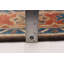 Tapis de couloir unique en laine 4 pi 4 po x 9 pi 9 po Iacovino