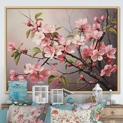 Apple Blossom Monochromatic Elegance XV " Apple Blossom Monochromatic Elegance XV "