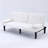 PVC Leather Convertible Futon Sofa Bed-1189116425