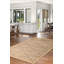 Tapis unique en laine beige / gris nouvel âge 4 pi 0 po x 6 pi 0 po Latosha