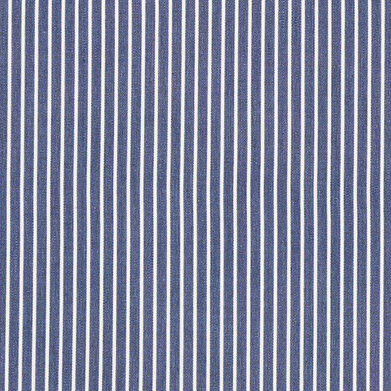 Tissu à rayures Edie, Bleu marine