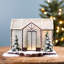 LED Winter Greenhouse Display 10"L