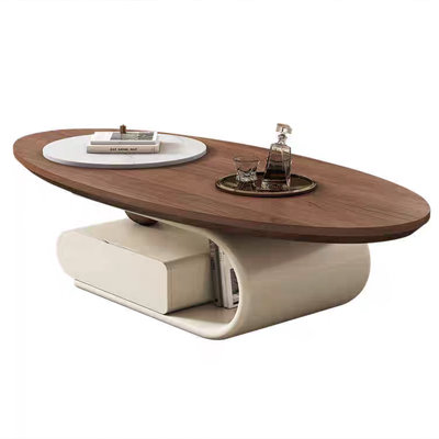 Creamy style modern simple coffee table by Orxva Galaxy