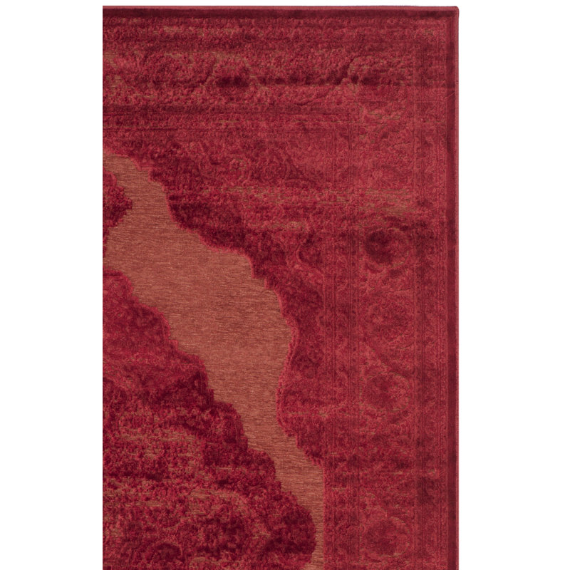 Tapis abstrait Goshen Performance, Rectangle 5 pi 3 po x 7 pi 6 po