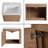 Narnby 24'' Wall-Mounted Single Bathroom Vanity With Ceramic Top-589773307-578795632