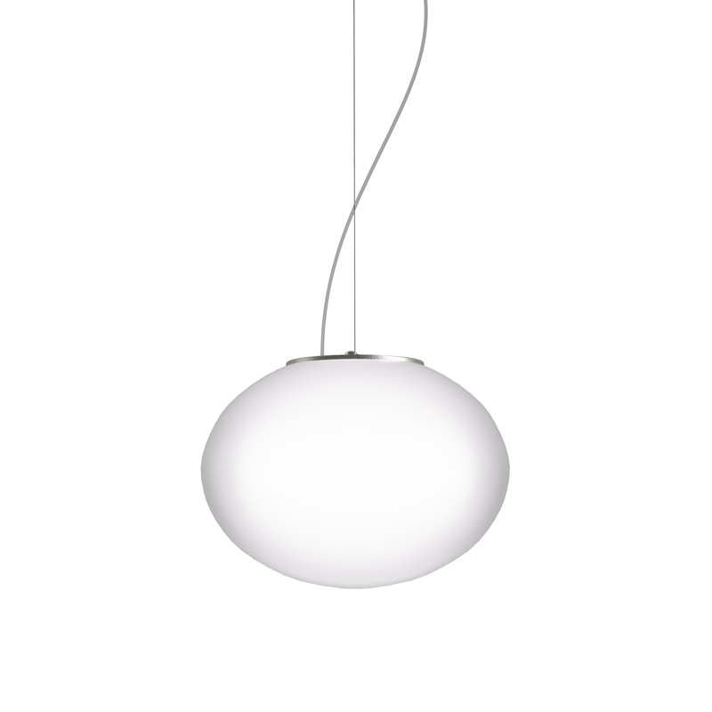 Lucciola Suspension P White Matt Satin Nickel E26 Ul
