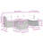 Vidaxl Garden Sofa Set Black