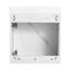 Meuble-lavabo mural flottant de 20 po avec lavabo en résine et porte d'armoire à fermeture en douceur-668808590