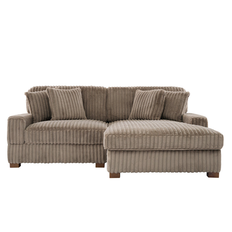 Modular Corner Sofa, Light Brown