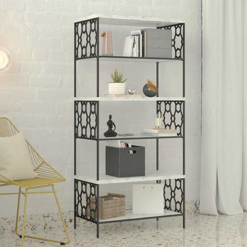 Bibliothèque à 5 tablettes Ella