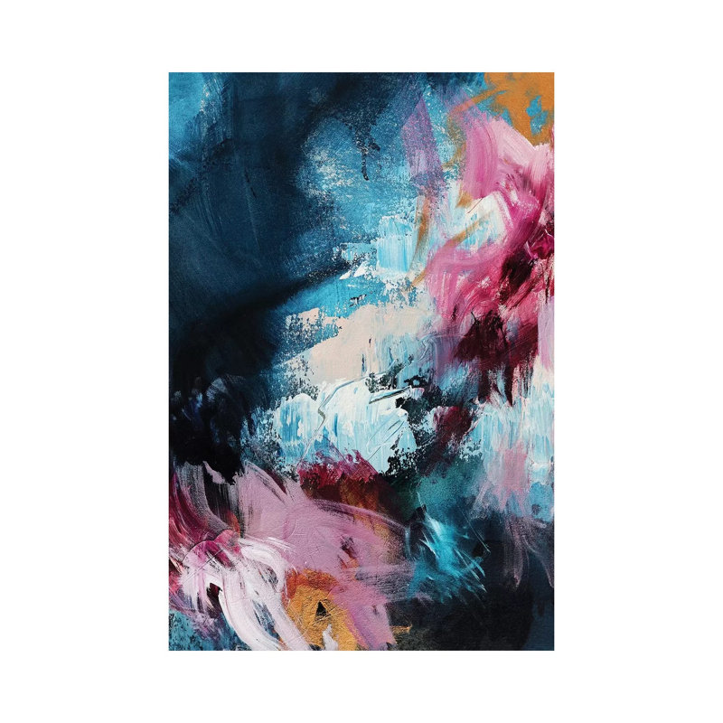 «Gongbi II» par Sana Jamlaney - reproduction d'art, Toile tendue, Aucun mat, H 18 po x l 12 po x 1,5 po