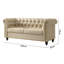 Carlene 3 Seater Linen Chesterfield Sofa-702802183