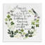 Couronne de fleurs sauvages «Trouble Less Less Proverbs» par Jennifer Paxton Parker - Impression-583491474-586220072