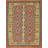 Reversible Wool Kilim Oriental Accent Rug 4x5