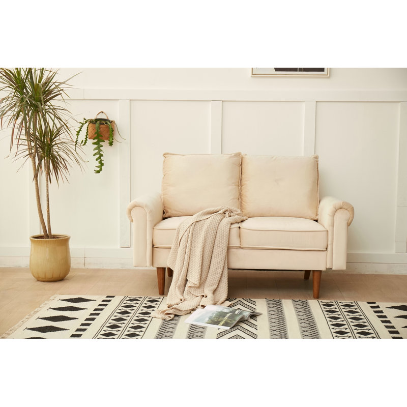 Causeuse, beige