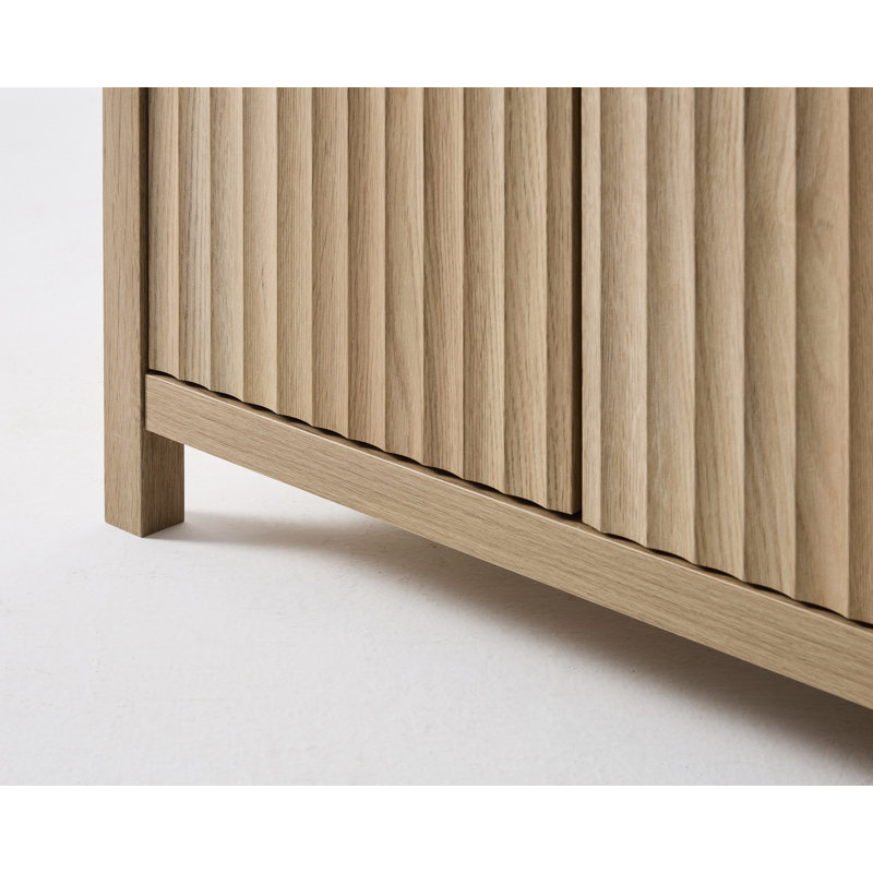 Nicolee 86" Sideboard, Sand Oak