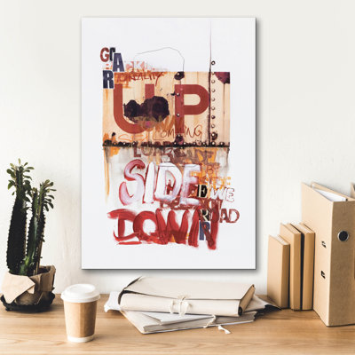 «Up Side Down 1» par Design Fabrikken, estampe numérique sur toile