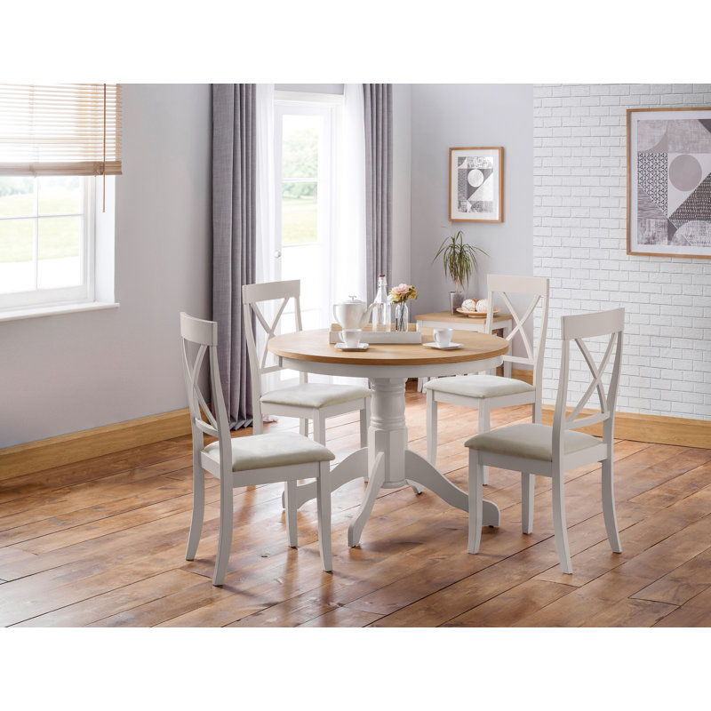 Conklin 4 - Person Solid Oak Dining Set