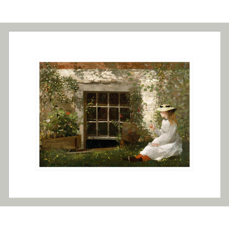 Le trèfle à quatre feuilles par Winslow Homer, impression giclée sur cadre, 13,44 po H x 16,75 po L