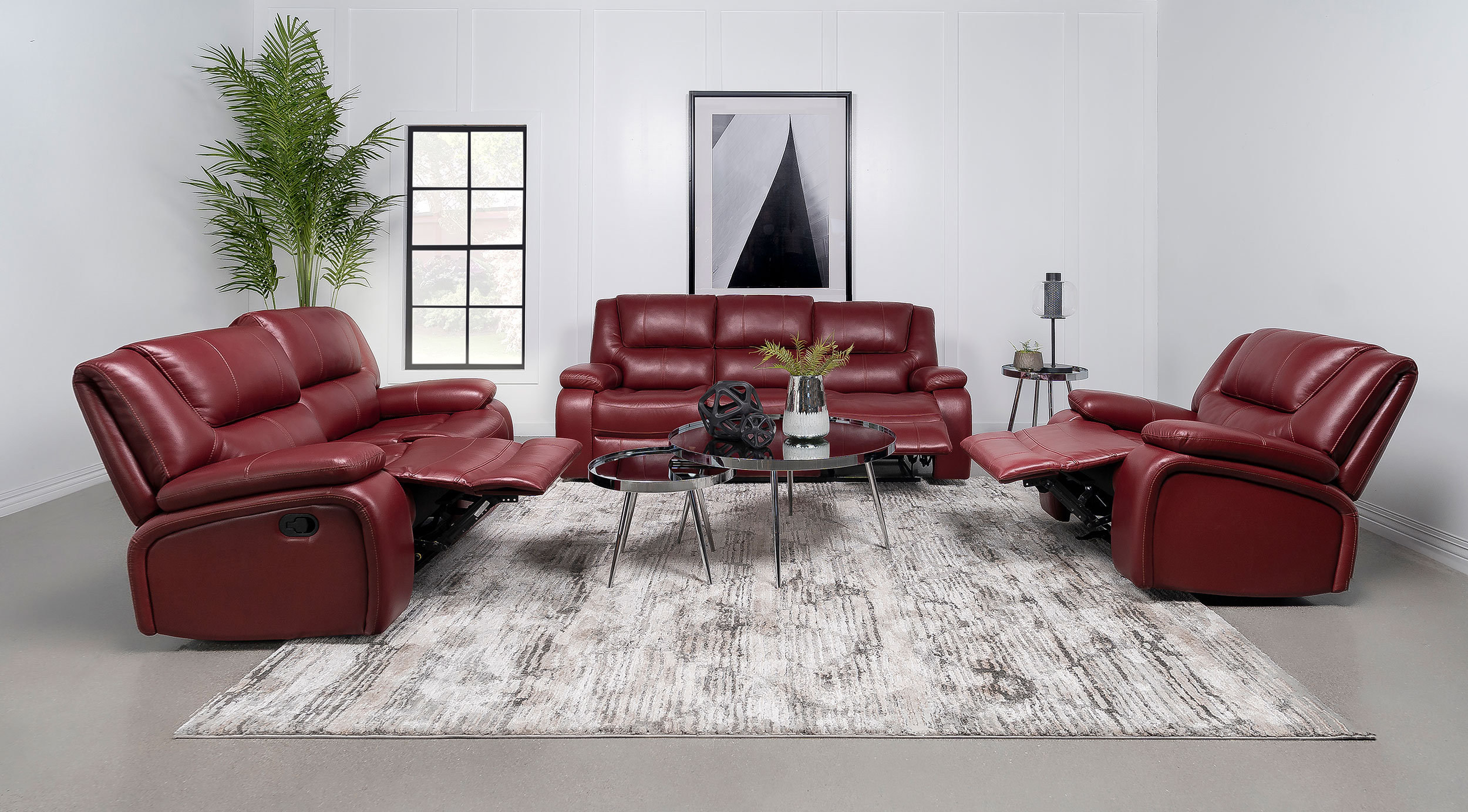 Avellino Camila 3 Piece Living Room Set Wayfair