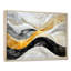 «Black Grey Paint Drift Mosaic Kinetic Art I», art cinétique mural pour le salon-594526861-767758312-767758315