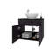 Meuble-lavabo avec 2 portes Wengue-117825086