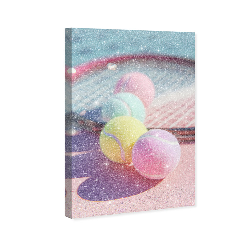 Candy Court Print by Oliver Gal, 15"H x 10"W, Gallery Wrapped