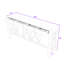 Console en placage 60 po avec 4 tiroirs spacieux-24481989