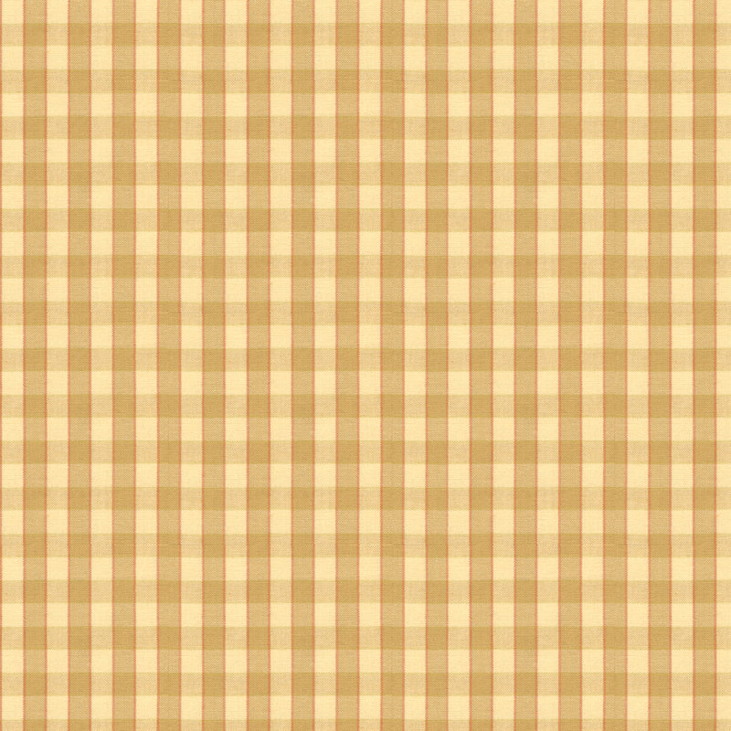 Hollyhock II Courtenay Fabric, Biscuit