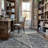 Contemporary Distressed Geometric Area Rug-598556712