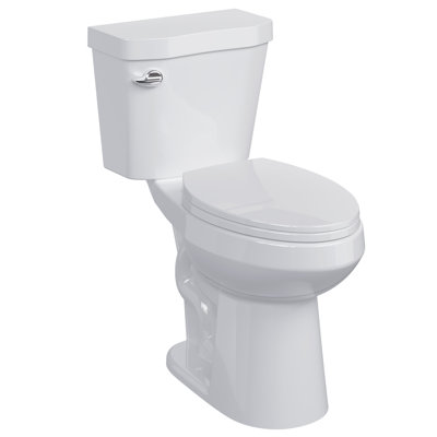 Toilettes en deux piÃ¨ces avec siÃ¨ge Ã  fermeture douce pour la salle de bains