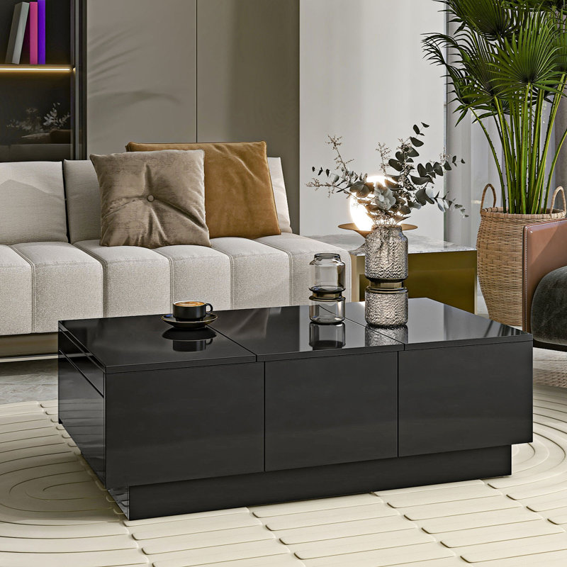 Table basse Guinther, Noir