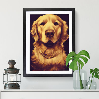 Golden Retriever Vol.1 - Picture Frame Print
