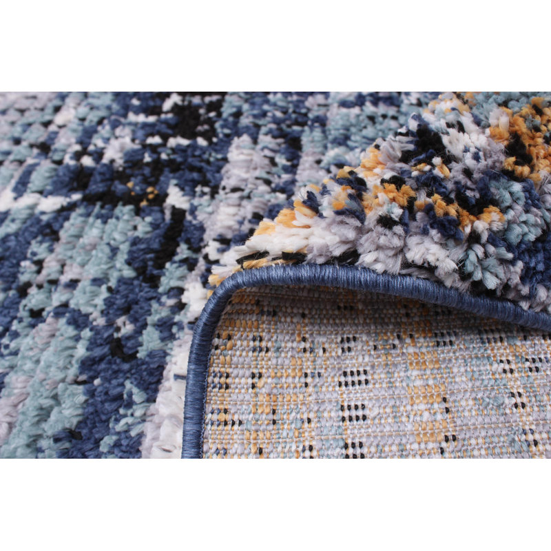 Abstract Indoor Rug, Rectangle 3'11" x 5'11"