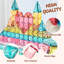 80-Piece Magnetic Tiles Building Set Educational Toys For Your Kids
