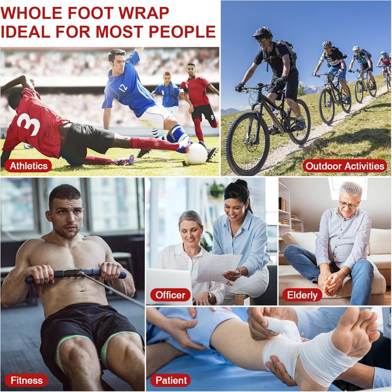 660nm & 850nm Led Red Light Therapy Shoe Device With Pulse Mode, Timer & Temperature Setting For Foot Feet Toes Instep Pain Relief (single)