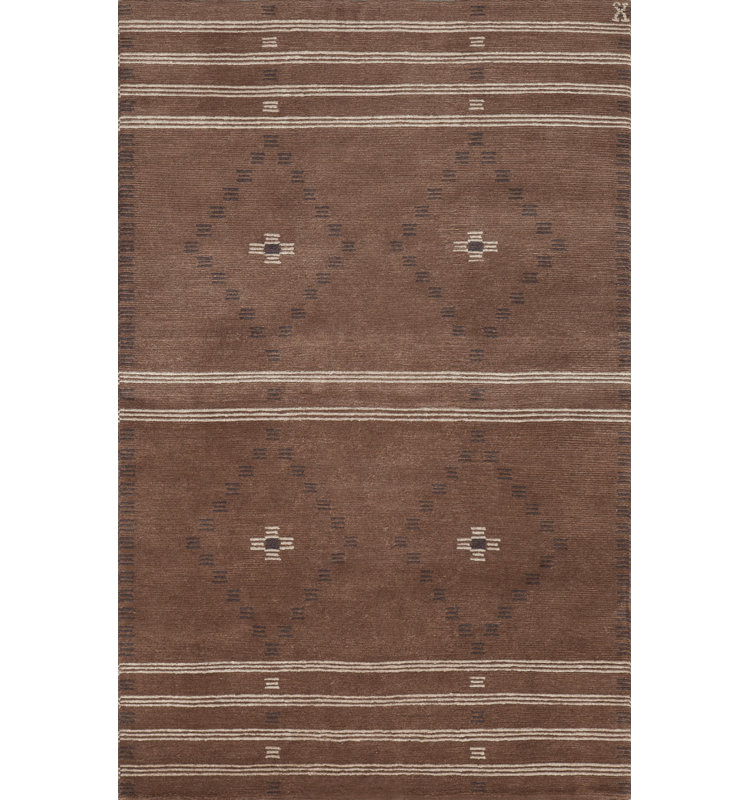 Mesa Wool Southwestern Area Rug, Rectangle 6' x 9'