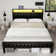 Haja Bed Frame with 2-Tier Storage Headboard & LED Light