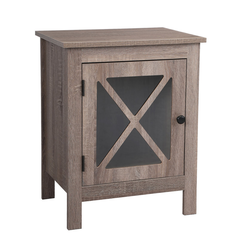 Youlia 18.9'' W Solid Wood Nightstand