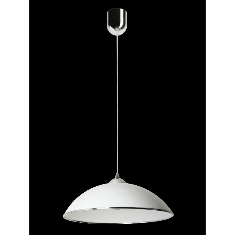 Embry 1 - Light Chrome Dome Pendant