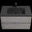 Modern Wall-Mounted Bathroom Storage Vanity Cabinet