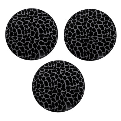 Tapis noir / gris Badarjahan